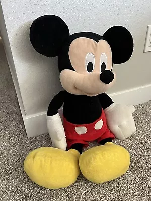 Large Disney Mickey Mouse 24  Plush Stuffed Animal Toy • $15.95