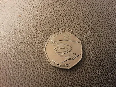 50 Pence Coin 2011 LONDON OLYMPICS - GYMNASTICS  • £45