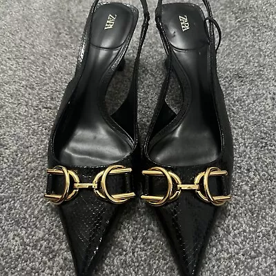 Zara:   Court   Shoes (worn Once) Used. UK8/EU41 • £35