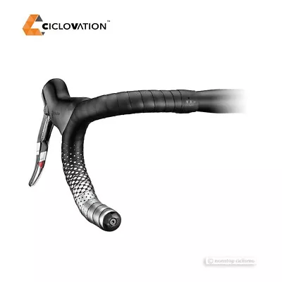 Ciclovation LEATHER TOUCH FUSION Bicycle Handlebar Tape : METALLIC SILVER • $35.99