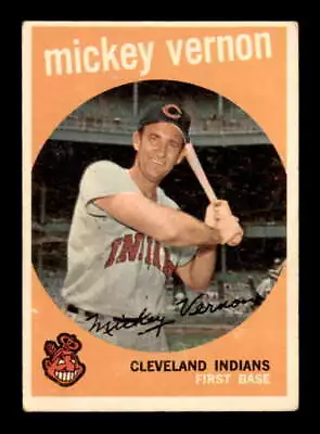 1959 Topps #115 Mickey Vernon   VGEX X2682133 • $2.75