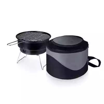 Portable Charcoal BBQ Grill Water-resistant Cooler Easy To Clean Large Space • $34.19