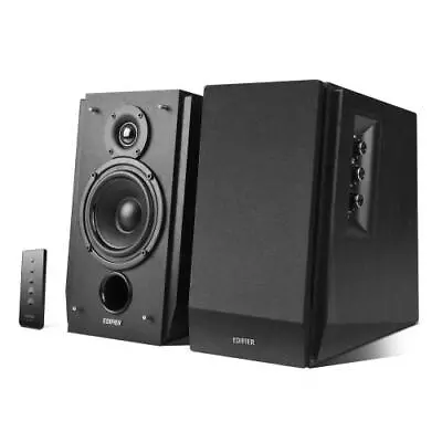 Edifier R1700BT 66W Powered Bookshelf Speaker System With Bluetooth 5.1 - Black • $143.33