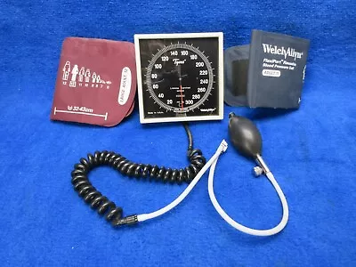 Welch Allyn Tycos CE0050 Wall Mount Sphygmomanometer Cuffs: Large Adult 12 & 11 • $54.50