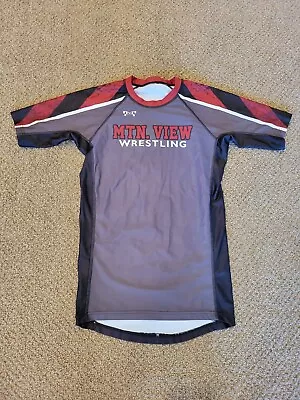 My House Wrestling Singlet Top Compression Shirt Rashguard Men's Sz M Jiu Jitsu • $29.99