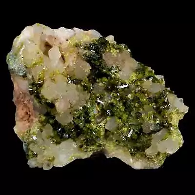 2  Rough Green Epidote Crystals On Quartz Cluster Specimen Imilchil Morocco • $19.99