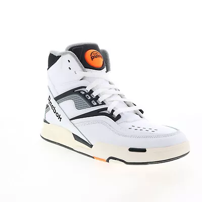 Reebok Pump TZ Mens White Leather Lace Up Lifestyle Sneakers Shoes • $332.19