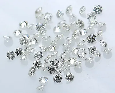 Natural Loose Diamond Round G-H Color VS1-SI1 Clarity 25 Pcs Lot NQ17 • $364