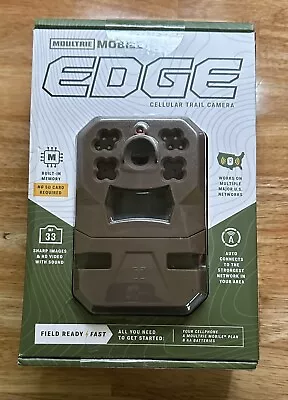 Moultrie Mobile Edge Cellular Trail Camera MCG-14076 80’ 720p No SD Card Needed! • $65