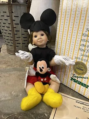 Seymour Mann Walt Disney Convention Jubilee And Mickey Mouse Doll COA Box • $75