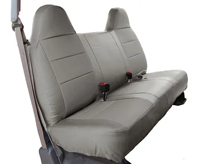 Iggee S.leather Custom Bench Front Seat Covers For Ford F-250 350 Grey • $169