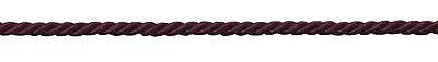 Burgundy 3/16  Decorative Rope Cord / Style# 0316NL (8641) / By The Yard • $1.90