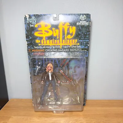 Moore Buffy The Vampire Slayer Summers Toy Action Figure Angel VTG New Sealed • $27.95