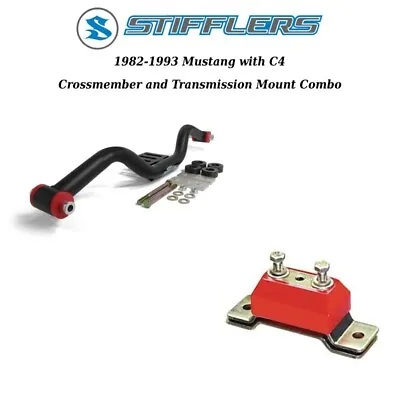 1982-1993 Mustang Stifflers Transmission Crossmember & Mount For C4 Transmission • $232.90