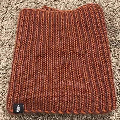 The North Face Infinity Scarf WRAP NECK  Purple/RUST ORANGE • $11.50