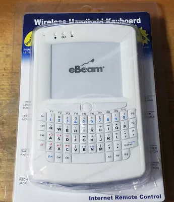EBeam Wireless Handheld Keyboard & Mouse Touchpad USB Remote Control (OSSHED) • $7