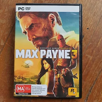  Max Payne 3 Windows PC Game - Free Postage • $24.88