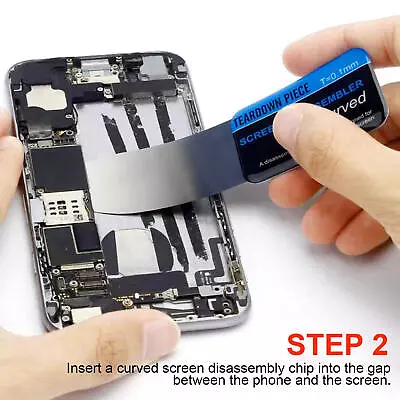 Metal Opening Pry Tool For Cell Phone Tablet Laptop Screen Removing Repair • $7.10