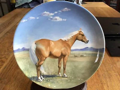 Noble Horse Plate - The American Quarter Horse - Susie Whitcombe - Spode • £9.99