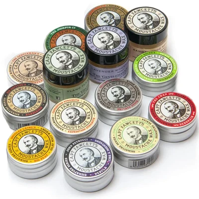 £11 • Buy CAPTAIN FAWCETT Moustache Wax In Various Scents | Firm Hold | FREE UK SHIPPING
