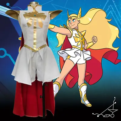 $83.08 • Buy She-Ra And The Princesses Of Power Rebellion Adora She-Ra Dress Cosplay Costume