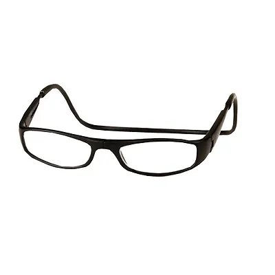 CliC +1.50 Diopter Magnetic Reading Glasses: Euro - Black Readers • $44.95