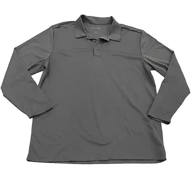 7 Eleven Employee 7-11 Uniform Work Polo Shirt Long Sleeve Polyester Mens XL • $21.88