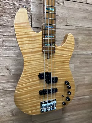 Sire Marcus Miller P10 Alder Natural Gloss 4-String P/J Bass 8lbs 5oz Flame Top • $999