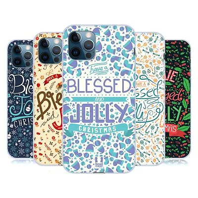 HEAD CASE DESIGNS BLESSED CHRISTMAS SOFT GEL CASE FOR APPLE IPHONE PHONES • £14.95