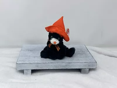 Ty Mini Halloween Beanies SCREAMS The Cat 4” Beanbag Plush Stuffed Toy • $6