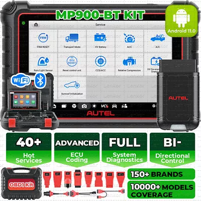 2024 Autel MaxiPRO MP900-BT KIT ECU Coding DoIP CAN-FD Car Diagnostic Scanner • $909