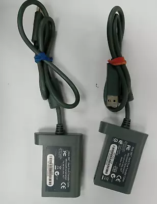 TWO Microsoft Xbox 360 Hard Drive Transfer Cable OEM Official 1457 • $8.05
