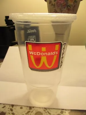 McDonalds Cup Miss Print Anime Large Cup Complete With Lid New Unused Condition • $15