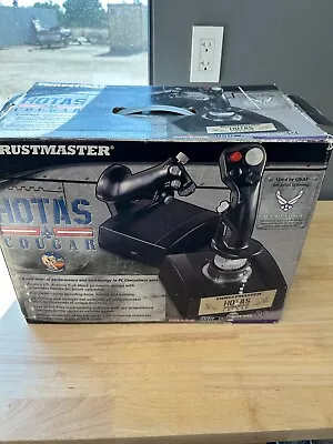 Thrustmaster HOTAS Cougar F16 Flight Simulator Controller Throttle & Joystick • $475