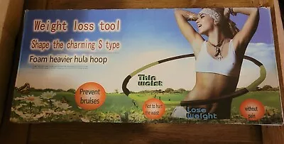 Massage Hoop Weight Loss Tool Foam Heavier Hula Hoop Massage Hoop New In Box  • $15