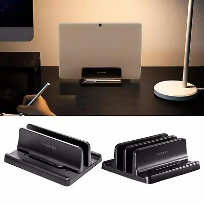 -1 Laptop Stand Stable Vertical Holder Space-Saving Storage • $28.90