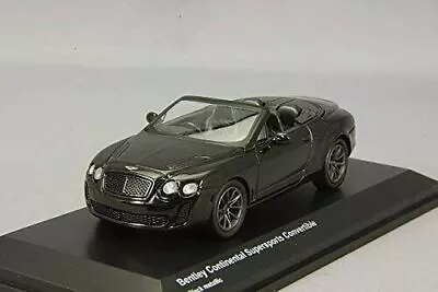 Kyosho 1/64 Bentley Continental SS Convertible Black KS07043A6 Finished Pro • $37.22