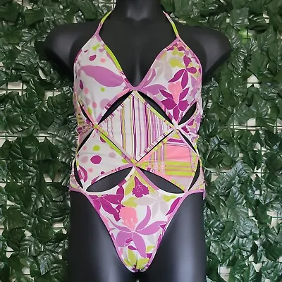 $79.97 • Buy Rosa Cha Womens Designer One Piece Swimwear Size Large Unique Bohemian...