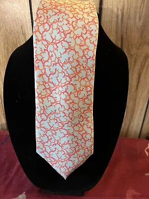 NWT J. McLAUGHLIN TIE CORAL REEF PATTERN • $26.99