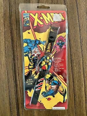 Marvel Comics X-Men Wolverine Mutant Gear 3D LCD Flip Up Watch 1994 90s Cartoon • $15