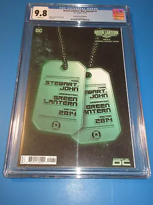 Green Lantern War Journal #1 Glow In The Dark Variant CGC 9.8 NM/M Gem Wow • $57.84