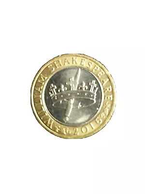 £6.25 • Buy 2016 William Shakespeare 2 Pound Coin, Histories, Uncirculated, 