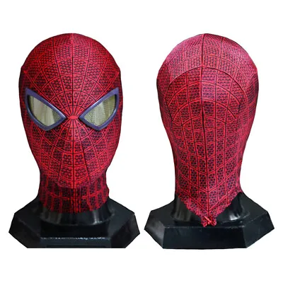New The Amazing Spider-Man Mask Cosplay Costume Spiderman Halloween Props Adult • $25.96