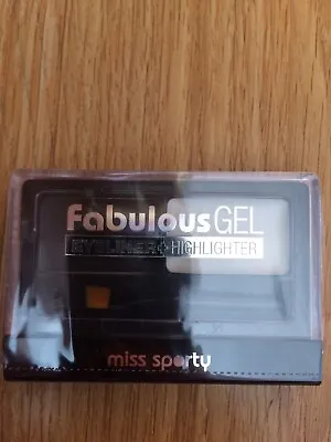 Miss Sporty Fabulous GEL Eyeliner & Highlighter Make-up Gift Stocking Filler • £1.10