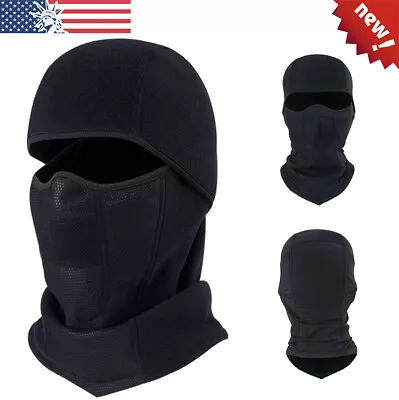 Winter Fleece Face Mask Scarf Balaclava Neck Warmer Ski Windproof Tactical Masks • $9.89