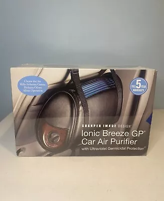 Sharper Image Ionic Breeze GP Car Air Purifier Black SI710 NEW  • $100