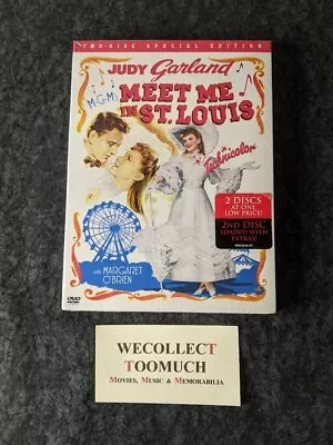 Meet Me In St. Louis 1944 DVD 2004 MGM 2 Disc 60th Anniversary Ed Judy Garland * • $7