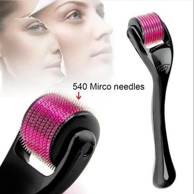 $11.45 • Buy 540 Titanium Micro Needle Derma Roller Beard Hair Regeneration Skin Care Growth