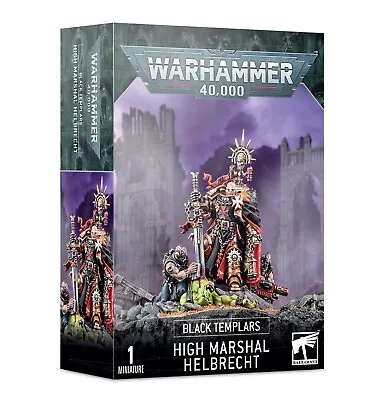 High Marshal Helbrecht Black Templars Warhammer 40K Space NIB • $46.75