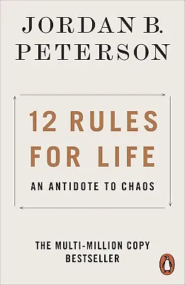 $14.35 • Buy 12 Rules For Life: An Antidote To Chaos By Jordan B. Peterson | PAPERBACK BOOK